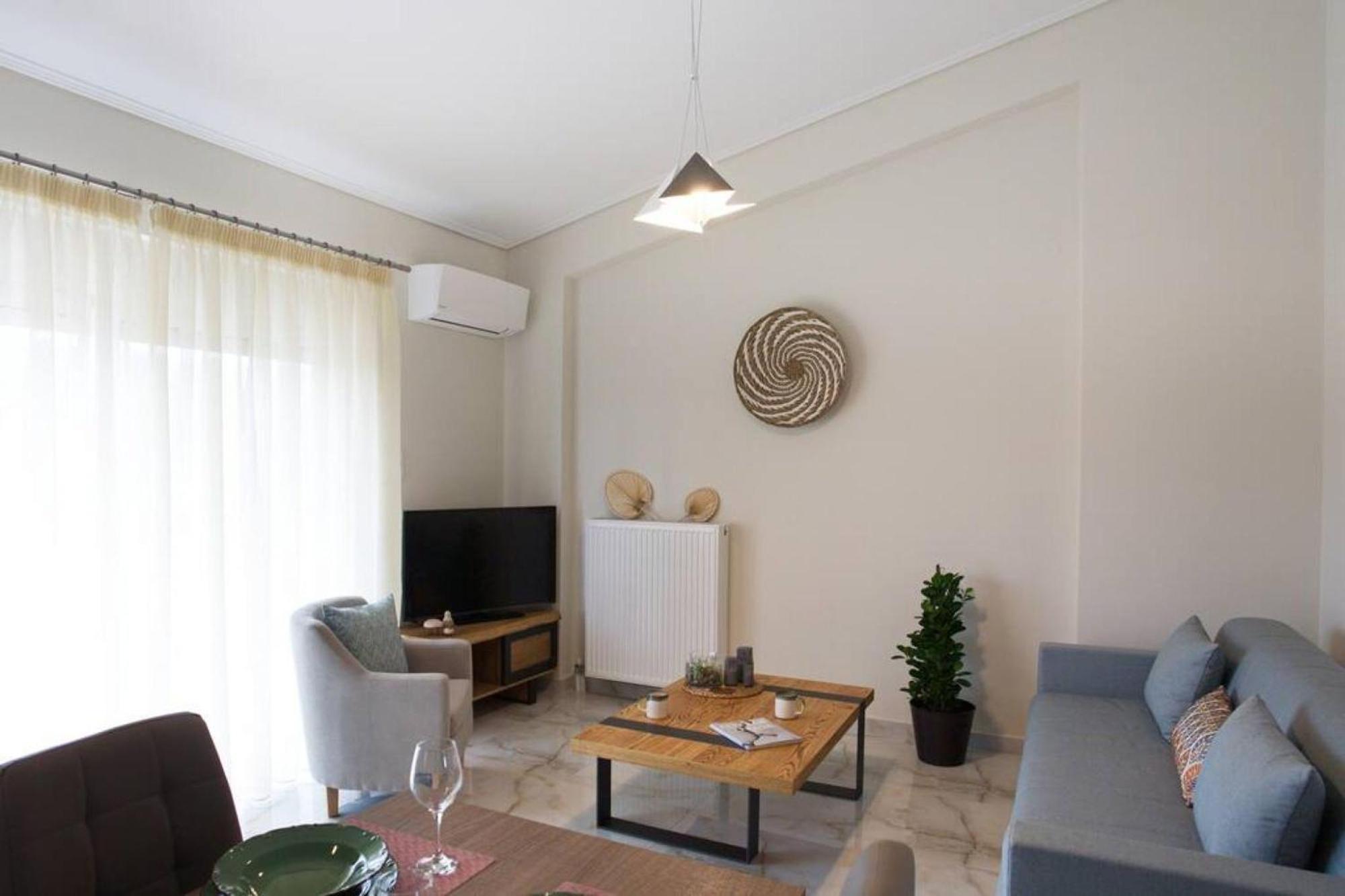 Sunny Apartment Lefkada - Lefkada Bnb Kalligoni エクステリア 写真