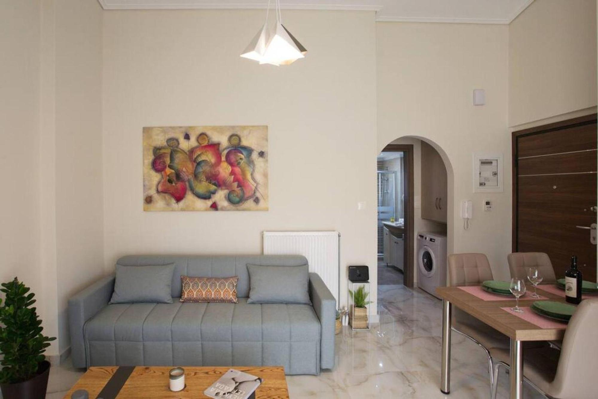 Sunny Apartment Lefkada - Lefkada Bnb Kalligoni エクステリア 写真