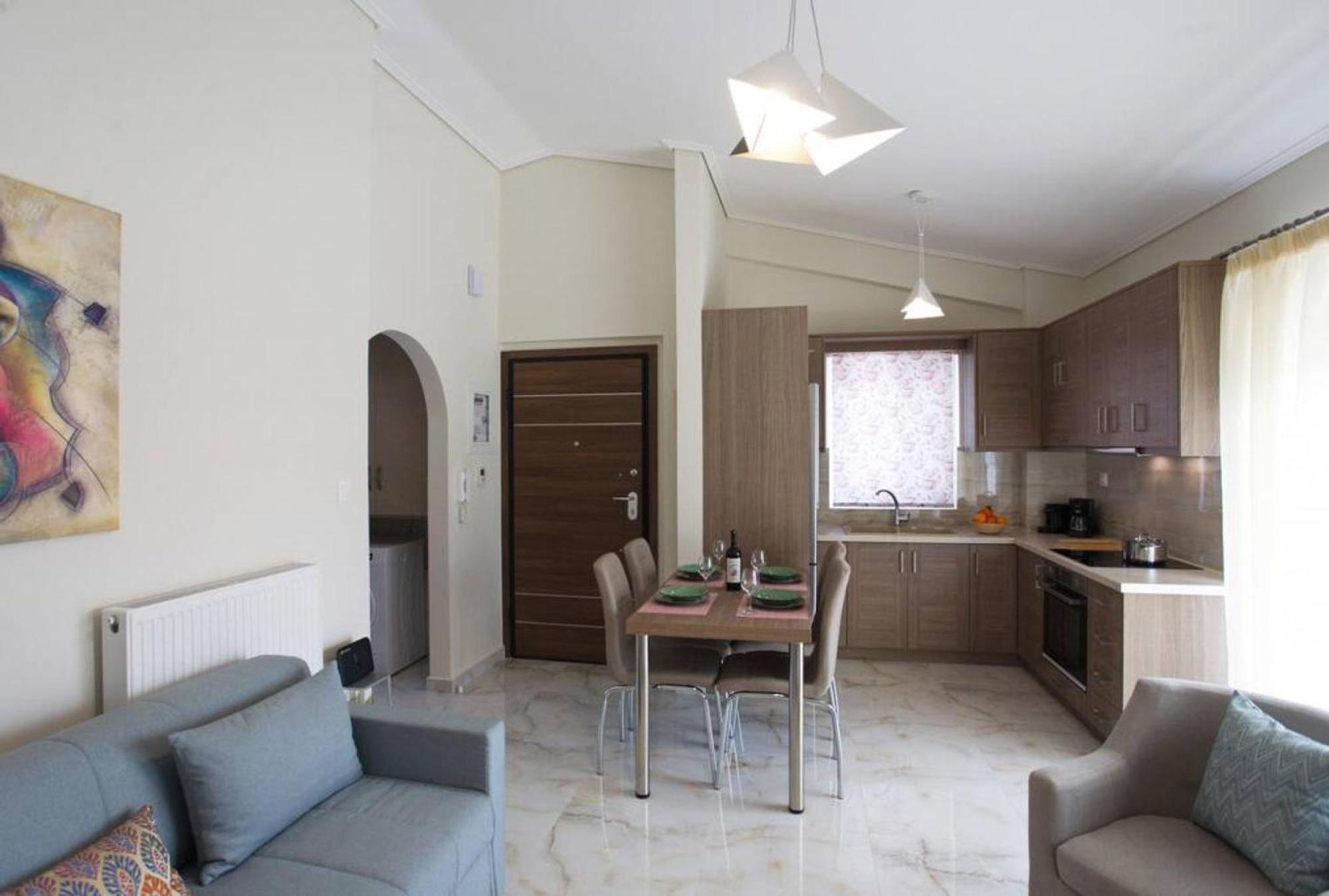Sunny Apartment Lefkada - Lefkada Bnb Kalligoni エクステリア 写真